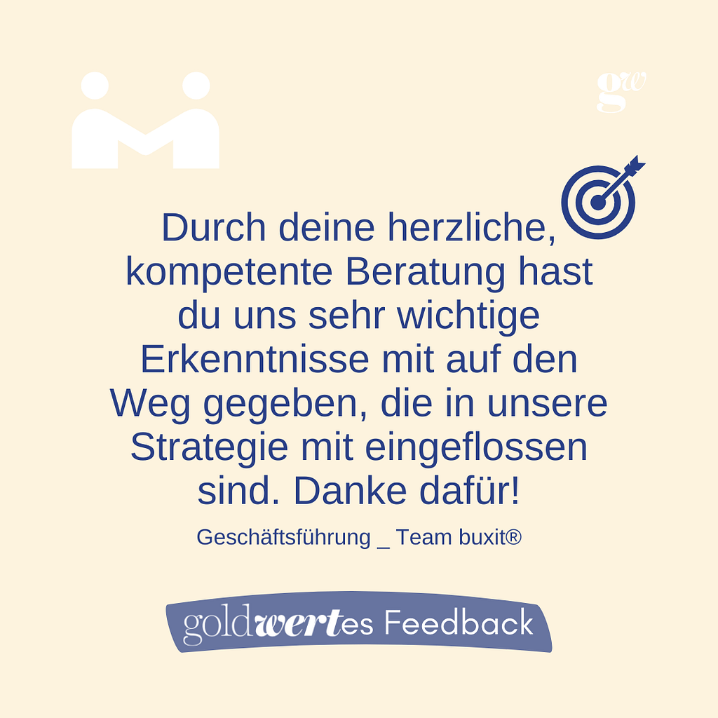Ein Dankestext, der die wertvolle Beratung und Erkenntnisse würdigt, die in die Strategie eines Teams eingeflossen sind.